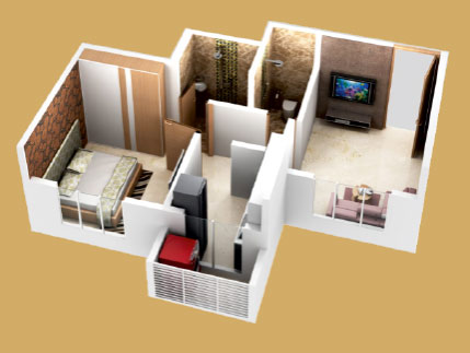 1BHK 320